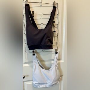 Tek Gear Black and White Sports Bra Duo